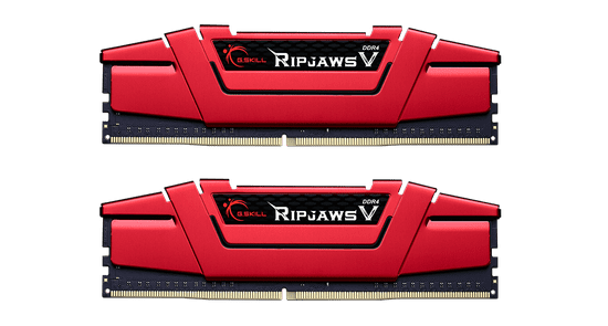 G.Skill Ripjaws V memorija (RAM), DDR4, 16 GB (2x8GB), 3600 MHz, CL19, 1,35 V, XMP 2.0 (F4-3600C19D-16GVRB)