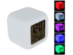 Verkgroup LCD LED RGB budilica i termometar