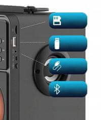 Verkgroup Punjivi bluetooth zvučnik SD FM radio USB