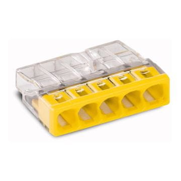 Wago 10X WAGO Stezaljka za brzu ugradnju - 5 stezaljki