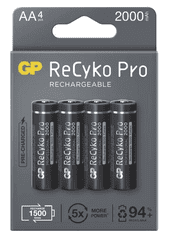 GP ReCyko Pro Professional HR6 punjiva baterija, AA, četiri komada