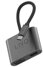 Linq priključna stanica, 4 u 1, USB-C, HDMI, 4K, 60Hz, VGA, 1080p, PD, 100W, USB 3.2