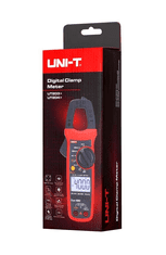 UNI-T Klješta UT-203+, V (DC-AC), Struja (AC), Otpor, Frekv., Temp., Test dioda, biper, HOLD, Automatsko isključivanje