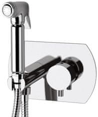 SAPHO RHAPSODY Ugradbeni bide Slavina s Stop tuširanjem, okrugla, kromirana