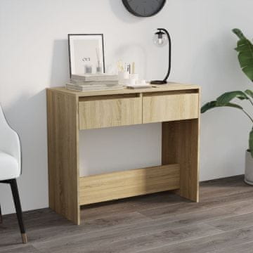 Vidaxl Konzolni stolić, hrast Sonoma, 89x41x76,5 cm