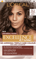 Loreal Paris Excellence Universal Nudes boja za kosu, 5U Light Brown