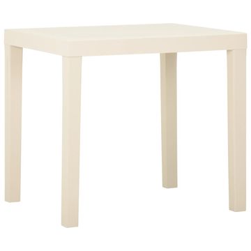 Vidaxl Vrtni stol Bijeli 79 x 65 x 72 cm Plastični