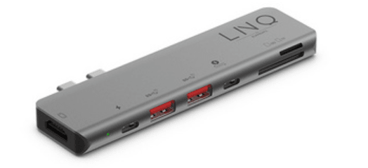 Linq priključna stanica 7 in 2 Pro, RJ45, SD+TF, HDMI 4K 60Hz, USB-C 100W, 2x USB 3.2 Gen2 (LQ48012)