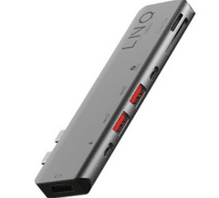 Linq priključna stanica 7 in 2 Pro, RJ45, SD+TF, HDMI 4K 60Hz, USB-C 100W, 2x USB 3.2 Gen2 (LQ48012)