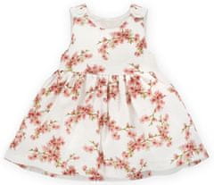 PINOKIO haljina za djevojčice Summer Mood, od organskog pamuka, bijela, 80 (1-02-2201-750)