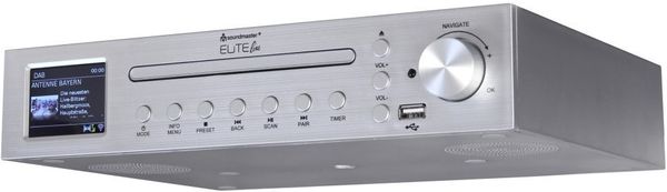 kuhinjski radio prijemnik soundmaster ICD2200SI wlan wifi bluetooth usb dab plus tuner fm tuner snooze sleep equilizer prekrasan dizajn lijepi zvuk budilice