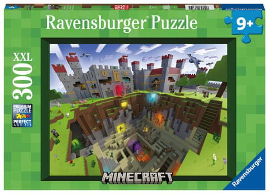 Ravensburger slagalica Minecraft, 300 dijelova