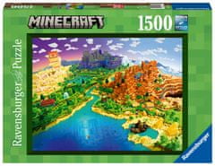 Ravensburger Minecraft: Svijet Minecrafta, 1500 komada