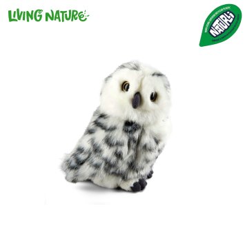  Living Nature plišana igračka, Snowy Owl, 18 cm 