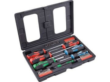 Extol Premium Set alata (8819258) set odvijača i bitova, 47 dijelova, bitovi 1/4" i mini bitovi 4 mm, CrV