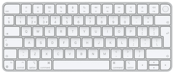 Apple Magic tipkovnica, otisak prsta, za Mac uređaje, silikon, bijela, hrvatska gravura (mk293cr/a)