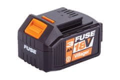 Villager baterija+punjač Fuse, 18 V, 3.0 Ah, 2.4 A (067113)