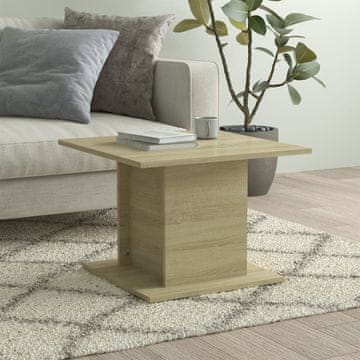 Vidaxl Klub stolić, hrast Sonoma, 55,5x55,5x40 cm