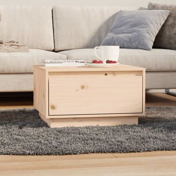 Vidaxl Klub stolić, 55x56x32 cm, masivni borov drvo