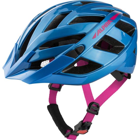 Alpina Sports Panoma 2.0 kaciga, ženska, 56-59 cm, True Blue-Pink Gloss