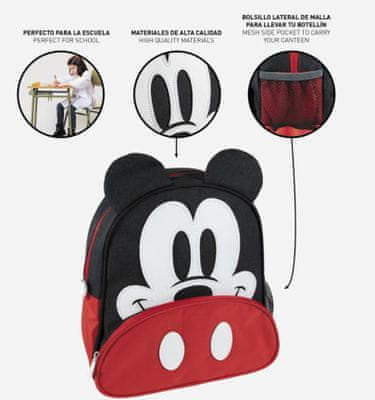  Artesania-Cerda Kids ruksak, 25.5 x 35 x 10 cm, Mickey 