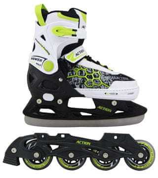 ACRAsport Muške podesive klizaljke s izmjenjivim okvirom vel. 40/43