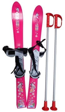 ACRAsport Skije Baby Ski – 70 cm, reflektirajuća ljubičasta