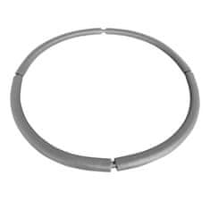 Aga Viseća ljuljačka krug 120 cm Ružičasta s zastavicama