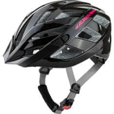 Alpina Sports Panoma 2.0 kaciga, 52-57 cm, Black-Pink Gloss