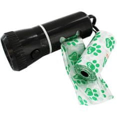 PMS Crufts svjetiljka s držačem vrećice za pseći izmet