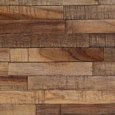 Vidaxl Konzolni stol od masivne obnovljene tikovine 90 x 30 x 76 cm