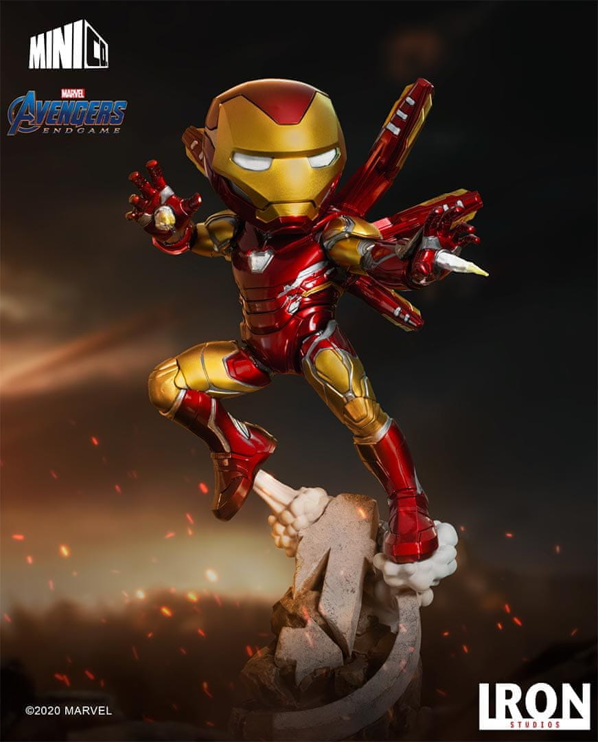 Mini iron man figure deals