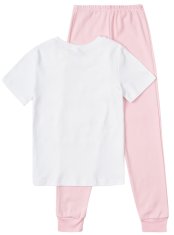 Garnamama pidžama za djevojčice s printom koji svijetli u mraku md122491_fm10, roza, 98