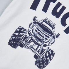 Garnamama pidžama za dječake s printom, koji svijetli u mraku, tamno plava, 128 (md122491_fm11)