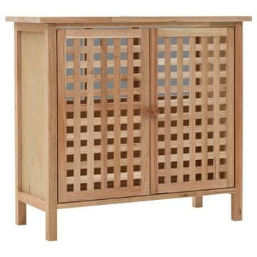 Vidaxl Ormarić za umivaonik od orahovine 66 x 29 x 61 cm