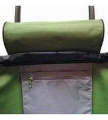 Rolser I-Max MF 2 torba na kotačiće, za kupovinu, kaki zelena