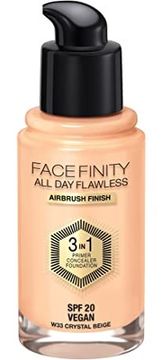 Max Factor Facefinity All Day Flawless 3u1 tekući puder, 33 Crystal Beige
