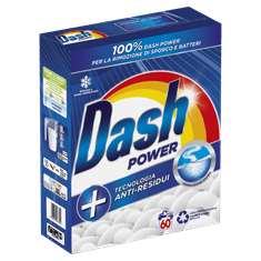 Dash Power prašak za pranje, 60 pranja, 3,6 kg