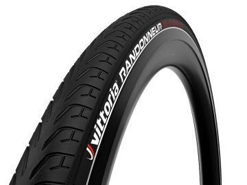 Vittoria Randonneur guma za bicikl, nesklopiva, 700 x 32, crna (1113442432111TG)