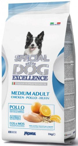 Special dog Excellence Medium Adult briketi za pse srednjih pasmina, 3 kg