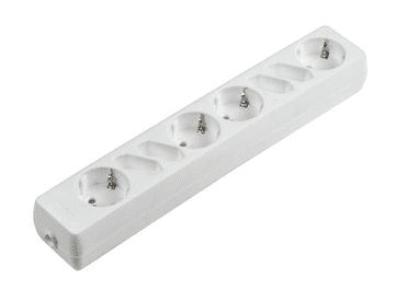 Kemot Chemot 220V 4xeuro + 4xkuk, bez kabela, max.:3500W / 16a