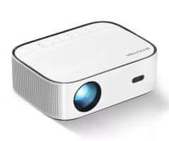 Byintek K45 LED projektor, Full HD, Android, WiFi, Bluetooth, 1 GB + 16 GB, bijeli