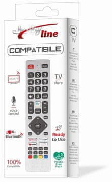 Jollyline PAMETNI daljinski upravljač za TV SHARP JL1506