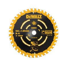 DeWalt DEWALT KRUŽNA PILA ZA DRVO, 184 mm x 40 oz x 16 mm