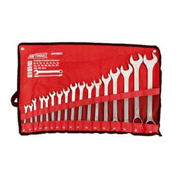 AWTOOLS SET OBALOVNIH KLJUČEVA 17 dijelova 8 mm - 32 mm