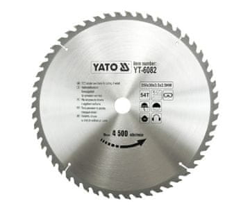 YATO WIDIA KRUŽNA PILA 350x30mm 54 ZUBA YT-6082