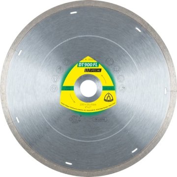 KLINGSPOR DIJAMANTNI DISK 125 mm x 1,4 mm x 22,2 mm DT900FL SUPRA, GRES, SPECIJALNI, SUHO, MOKRO