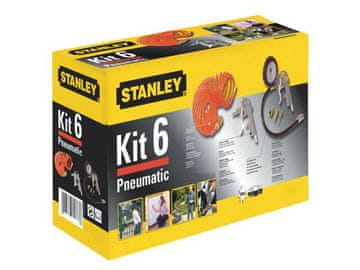 STANLEY PNEUMATSKI SET ALATA OD 6 DIJELOVA