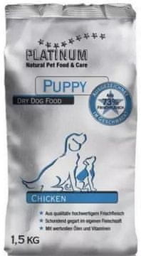 Platinum Natural Puppy Chicken hrana za štence, s piletinom, 1,5 kg