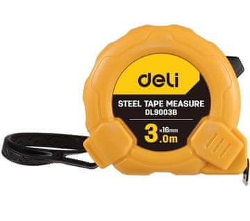 Deli 16mm čelična mjerna traka 3m